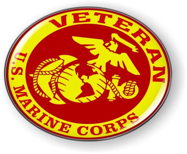 USMC Veteran EGA Emblem